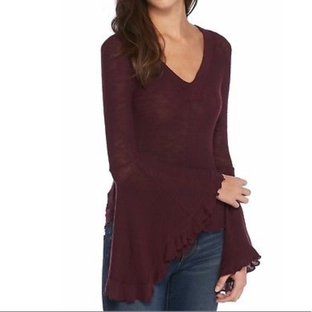 Free People Soo Dramatic Top
